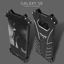 Для samsung galaxy S10 5G чехол S9Plus металлический роскошный алюминиевый рамочные Чехлы для телефона для samsung galaxy S8 plus Note9 Note10Plus 5g чехол Корпус 2024 - купить недорого