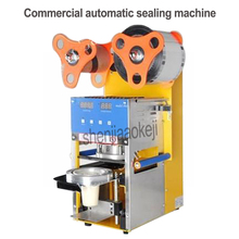 Máquina de sellado automático comercial, sellador de té con burbujas de acero inoxidable, para leche, 110v/220v 2024 - compra barato