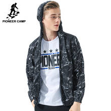 Мужская камуфляжная куртка Pioneer camp, летняя ультратонкая дышащая куртка для защиты от солнца, быстросохнущая, AJK701167 2024 - купить недорого