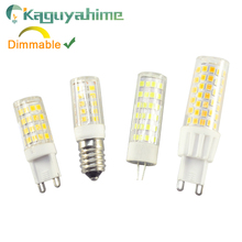 Kaguyahime 220V LED G9 G4 E14 Lamp Bulb Dimmable 3w 5w 9w G4 LED 12V Bulb for Chandelier Replace Halogen G9 LED Light Warm White 2024 - buy cheap