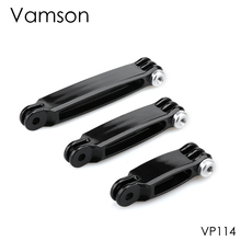 Vamson для GoPro Hero 7 6 4 3 2 для Go Pro аксессуар удлинитель 3 в 1 для millet для Yi для камеры SJ4000 VP114 2024 - купить недорого
