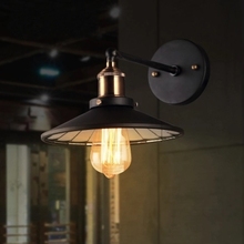 Loft de hierro de Estilo Vintage industrial lámpara de pared, luz de pared accesorios para comedor habitación RH Edison lámpara de iluminación interior 2024 - compra barato