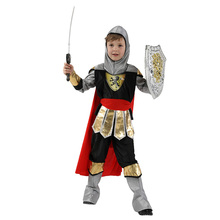 Halloween Party Kids Royal Warrior Knight Costumes Boys Soldier Children Medieval Roman Cosplay Carnival Fancy Dress 2024 - buy cheap