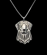 Fashion Hollow Pet Golden Retriever Necklace for women cute charm christmas gift pretty jewelry gold/silver plated 2024 - buy cheap