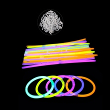 Multi Color Fluorescence Light Glow Sticks Bracelets Neon Necklaces Rally Raves Light-Up Toy Christmas Party Concert Toy 2024 - buy cheap