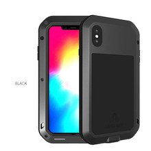 LOVE MEI Metal Waterproof Case For Apple iPhone X XS 5.8inch Shockproof Cover For iPhone XS MAX 6.5 XR 6.1 inch c cover capa 2024 - buy cheap
