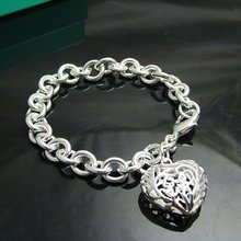Wholesale fashion jewelry  Bracelets , M925 Silver color Bracelets  & bangles . Nice Jewelry. Good Quality  B97 2024 - buy cheap