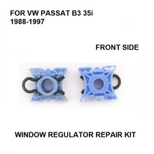 x2 WINDOW PLASTIC SLIDER CLIPS FOR VW PASSAT B3 35i 3A5 1988-1997 WINDOW REGULATOR REPAIR KIT FRONT LEFT or RIGHT NEW 2024 - buy cheap