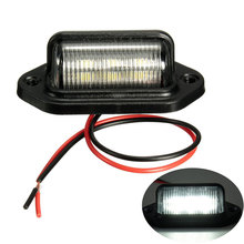 Vehemo-luz LED para matrícula, lámpara Universal para coche, remolque, camioneta, camión 2024 - compra barato