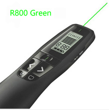 Logitech R800 Presenter Bright 5MW Green Laser Pointer 2.4 GHz Wireless USB Receiver Range UP To 50 Foot Plug-and-play 2024 - buy cheap