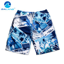 Gailang Brand Men Shorts Beach Quick-drying Beach Shorts Board Wear Men Swimwear Swimsuits Boardshorts Trunks Mens Shorts casual 2024 - buy cheap