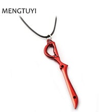 J Store Hot Anime Kill la Kill Necklaces Pendants Rope Chain Red Scissors Model Pendant Alloy choker Necklace women Fans 2024 - buy cheap