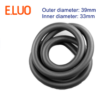 2m Inner Diameter 32mm Outer Diameter 39mm Gray High Temperature Flexible EVA Hose Soft Pipe Vacuum Cleaner Accessories 2024 - buy cheap