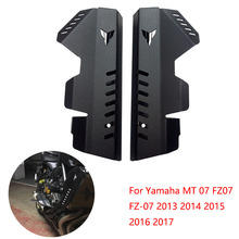 MT-07 MT07 FZ 07 Motorbike Side Radiator Grille Cover Guard Protector For Yamaha MT 07 FZ07 FZ-07 2013 2014 2015 2016 2017 2024 - buy cheap