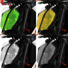 Faro de la motocicleta Protector de pantalla protectora cubierta de la lente del faro escudo para Duque 125 DUKE 390, DUKE 790 2017-2018, 2018 2024 - compra barato