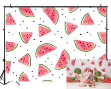 BEIPOTO Photography Backdrop for photo studio Watermelons Summer Photo Background Birthday banner Photo Booth Baby Shower party 2024 - buy cheap