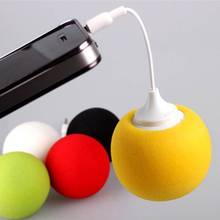 Itek Outdoors 3.5mm Mini Portable Wired Cute Colourful Sponge Ball Speakers for Smart Mobile Phone Tablet iPhone Samsung MP3 MP4 2024 - buy cheap