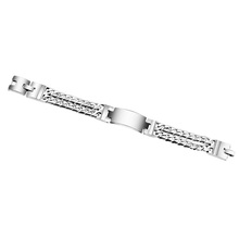 New 2017 Stainless Steel Bracelets & Bangles Unisex Bracelet For Women Bijoux Men Chain Fashion Jewelry Free Shipping 4BRW-36 2024 - buy cheap
