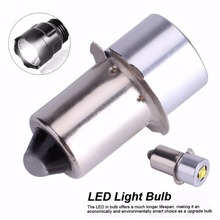 Lâmpadas de led para lanterna, 2 peças, e10 p13. refletores para lanterna de célula d + c xpg2 0.5w 1w 3w 3v segunda/6-24v, lâmpadas de substituição 18v 2024 - compre barato