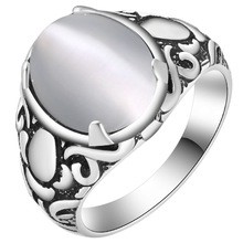Anéis de jóias de moda presente anéis de prata chapeado pj045 2024 - compre barato