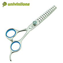 Univinlions-tijeras de peluquería profesionales japonesas, 6 ", tijeras dentales para pinking, peluquería, salón de belleza 2024 - compra barato