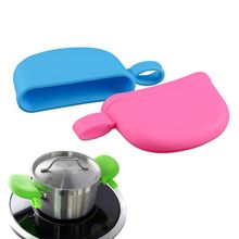 1pc Kitchen Accessories Silicone Heat Resistant Cover Anti-skid Lid Holding Knob Pot Handle Cookware Parts Random Color 2024 - buy cheap