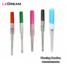 50pcs/lot Disposable  I.V Catheter 14G 16G 18G 20G 22G Punch Needles Sterile Body Piercing Needles Sterile Tattoo Needles 2024 - buy cheap