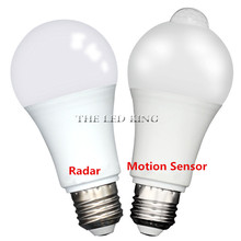 LED PIR Motion Sensor Lamp 5w 220v Led Bulb 7w 9w 12w Auto Smart Led PIR Infrared Body Sound + Light E27 Motion Sensor Light 2024 - buy cheap