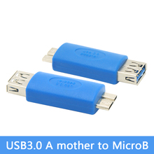 Sata USB кабель адаптер USB 3,0 A мама к Micro B папа к type A женский микроb/AF адаптер конвертер с OTG функциональный компьютер 2024 - купить недорого