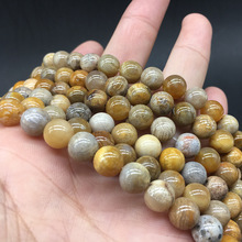 1 Strand Chrysanthemum Stone Beads Ornamental Round Charm Beads DIY Jewelry Making Manual Earring Bracelet Findings Wholesale 2024 - buy cheap