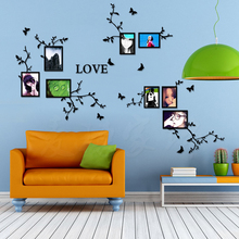Photo frame Acrylic 3D wall stickers Living room backdrop bedroom Photo Wall decoration DIY art wall stickers 2024 - buy cheap