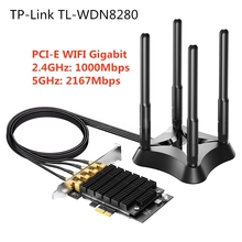 TP-Link PCI-E беспроводная сетевая карта PCI Express wifi антенна LAN адаптер AC3200Mbps Dual 2,4 GHz 5GHz Gigabit Ethernet 2024 - купить недорого