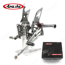 Arashi CNC Adjustable Foot Peg For SUZUKI GSX-R1000 2005-2006 GSXR GSX-R 1000 Rider Footrest Rearset GSXR1000 GSX1000R 2005 2006 2024 - buy cheap