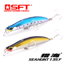 SFT Fishing Lures 135mm 29g Floating Minnow Artificial Bait Hard Bait Sea Bass Lure Fake Lure Fishing Accessories 2024 - buy cheap