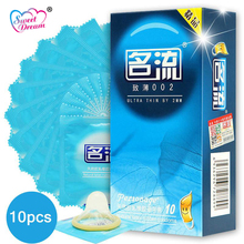 Personage Sex Condoms 10 Pcs/Lot Ultra Thin 002 Latex Condoms for Men Lubricated Contraception Sex Toy Sex Products LF-026 2024 - buy cheap