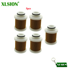 XLSION 5 piezas filtro de combustible para Yahama 6D8-WS24A-00-00 F40A F50 T50 F60 T60 F70 F90 F115 F70 F75 F906 F30LA 40JEA F50LA-F50LHB 2024 - compra barato