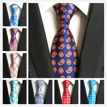 Wholesale 8cm Men Woven Neck Tie 2400 Strands High Quality Ties Cravat 2024 - buy cheap