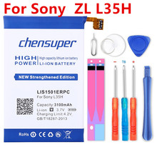 Batería de iones de litio para teléfono Sony, pila de 3100mAh, para Xperia ZL, L35H, lt35i, C6503, C6506, C6502, LIS1501ERPC, nueva 2024 - compra barato