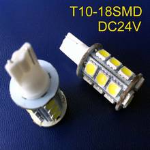 High quality 24V (DC10-30V) T10 w5w 168 194 car led reverse lights,T10 24V auto led rear lights free shipping 2pcs/lot 2024 - buy cheap