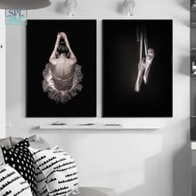 SPLSPL Ballet Skirt Girl Wall Picture Nordic Home Decor Angel Canvas Art Print Painting and Posters For Living Room No Frame 2024 - buy cheap