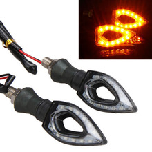 4 Pieces 12V LED Motorcycle Motorbike Turn Signal Indicators Blinker Amber Yellow Light Lamp Bulb For Honda For Yamaha Harley 2024 - buy cheap