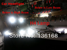 Camión de coche fino H4 HB2 H7 3000LM 60W OEM, faro LED H/L, lámpara de haz Super Puro Blanco 6000K integrado, envío gratis, novedad 2024 - compra barato