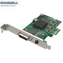 HD Video Captuer Software Magewell Pro Capture DVI 1 channel DVI capture card PCI Express support Windows/ Linux 2024 - buy cheap