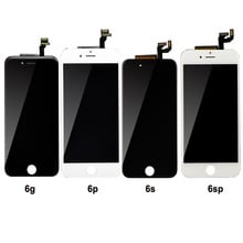Pantalla táctil lcd sin píxeles muertos para móvil, montaje de digitalizador, calidad AAA, para iPhone 6, 6s, 6 Plus, 6S, 7, 7 Plus 2024 - compra barato