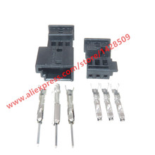 1 Set 3 Pin Auto Stereo Connector Car Speaker Plug Treble Plug Rain Sensor Socket For VW BMW 1-968700-1 1355620-1 2024 - buy cheap