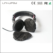 Linhuipad Hot sell12cm Replacement Non-woven Sanitary headphone covers 500pcs disposable earmuff covers Fast shipping 2024 - buy cheap