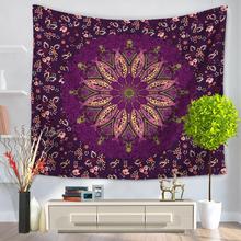 Flower / City Printed Home Decoration Tapestry Wall Hanging Tapestries Beach Throw Towel Picnic Blanket Mat 2024 - buy cheap