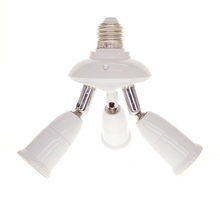 1 To 1/3/4/5 Light Adjustable Converters Holder E27 To E27 Socket Splitter Led Lighting Lamp Split Adapter Bulb Holders Base 2024 - buy cheap