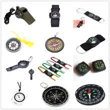 1PCS Key Chain Mini Compass Outdoor Camping Hiking Finding Way Hiker Navigator Utility Gear Survival Keychain Compass Tool 2024 - buy cheap