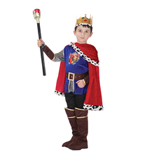 New Honorable Arabia King Children Cosplay Halloween Cute Boy Party Costumes for Kids Prince Charming Cosplay S M L 2024 - buy cheap